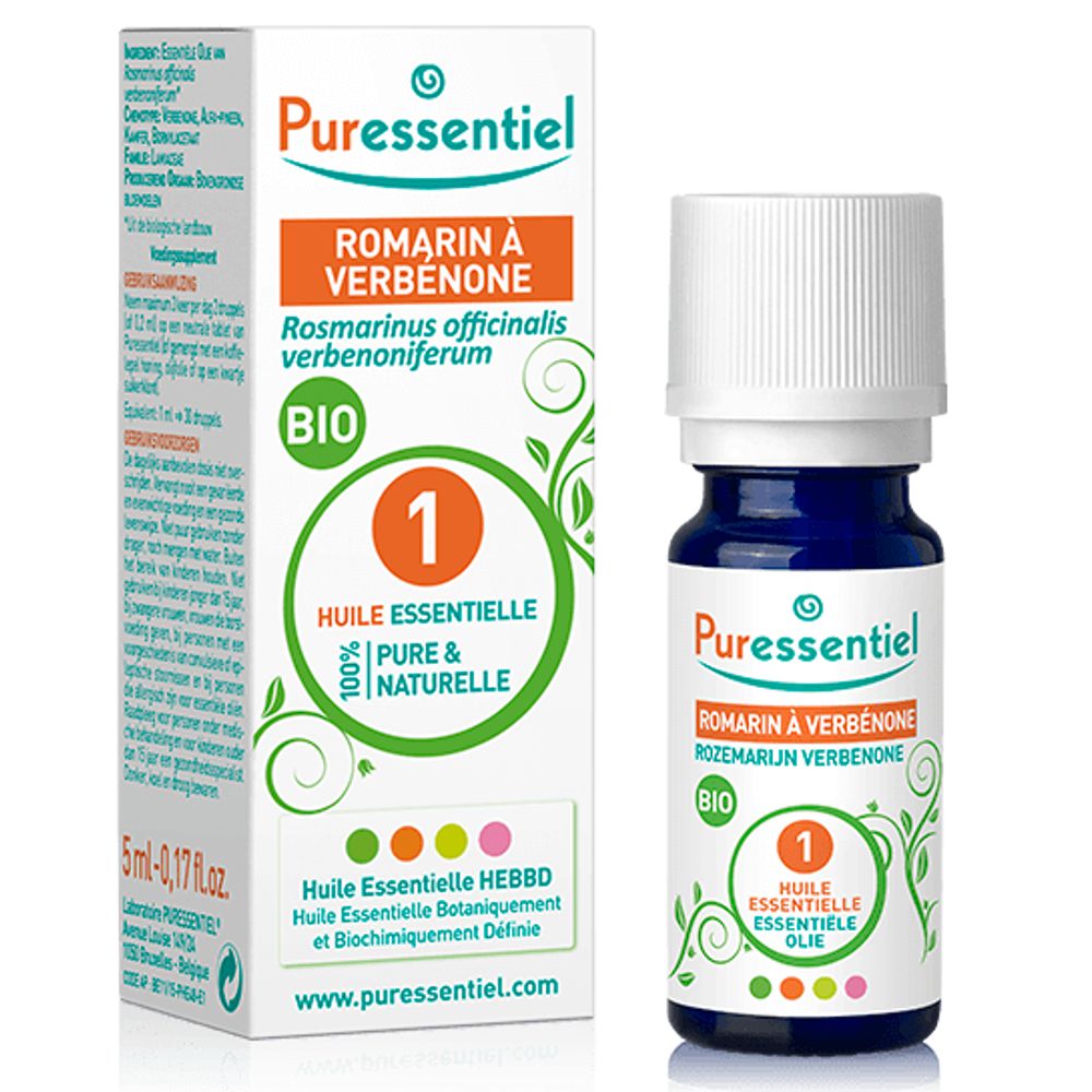 Puressentiel - Huile essentielle romarin à verbénone - 5 ml