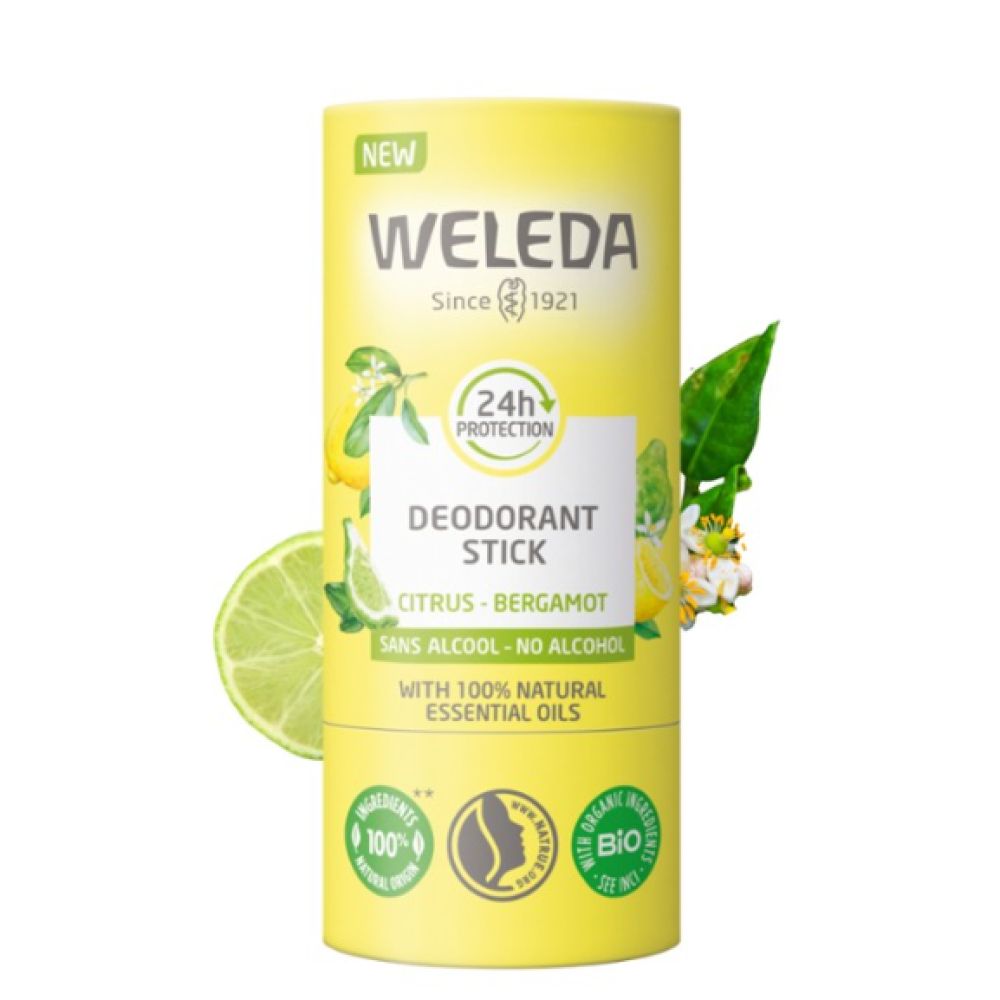 Weleda - Déodorant stick Citrus-Bergamot - 50g