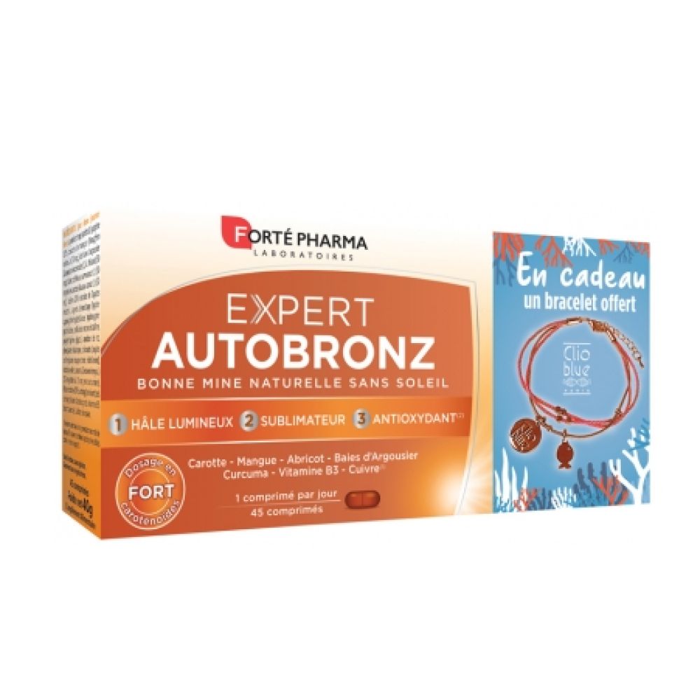 Forté pharma - Expert autobronz -45 comprimés