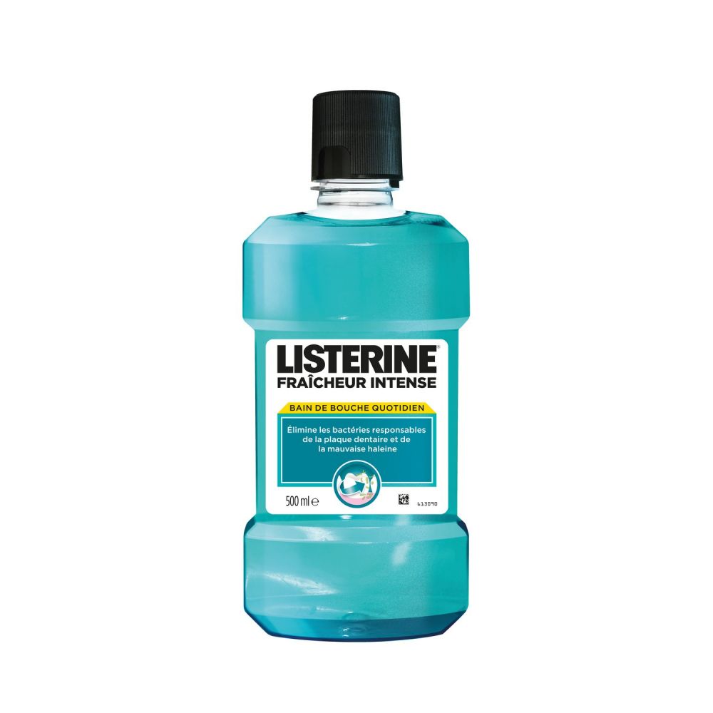 Listerine - Bain de bouche fraîcheur intense - 500 ml