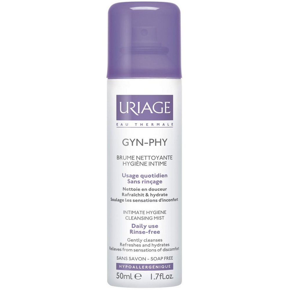 Uriage - Gyn-Phy brume nettoyante hygiène intime - 50ml