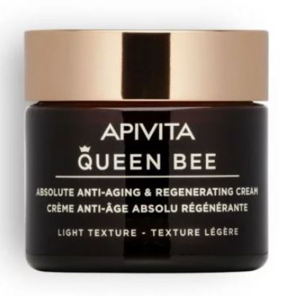 Apivita - Queen Bee crème anti-âge absolu régénérante texture légère - 50ml