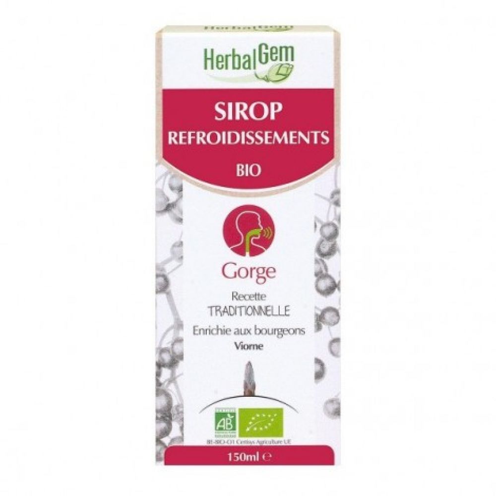 Herbalgem - Sirop refroidissements Gorge - 150ml