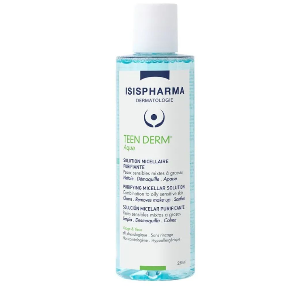 Isispharma - TEEN DERM Solution micellaire démaquillante purifiante - 400ml