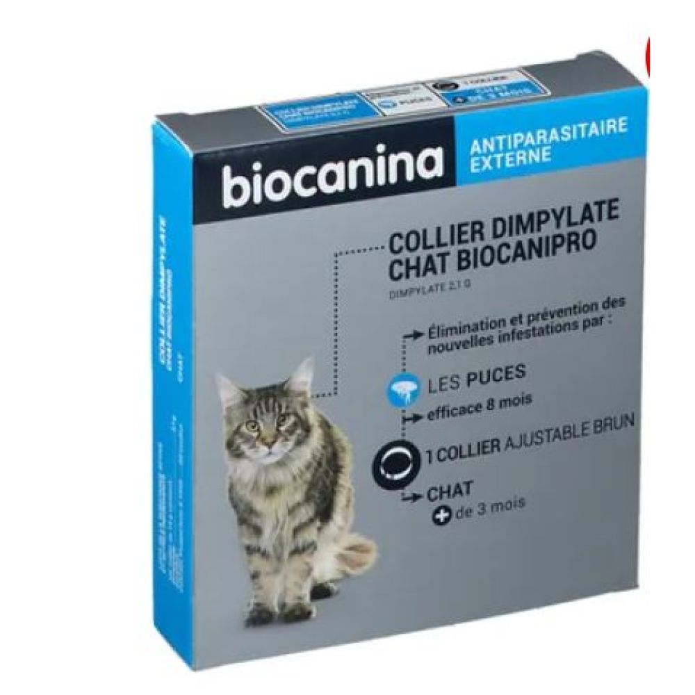 Biocanina - Collier Dimpylate Chat Biocanipro