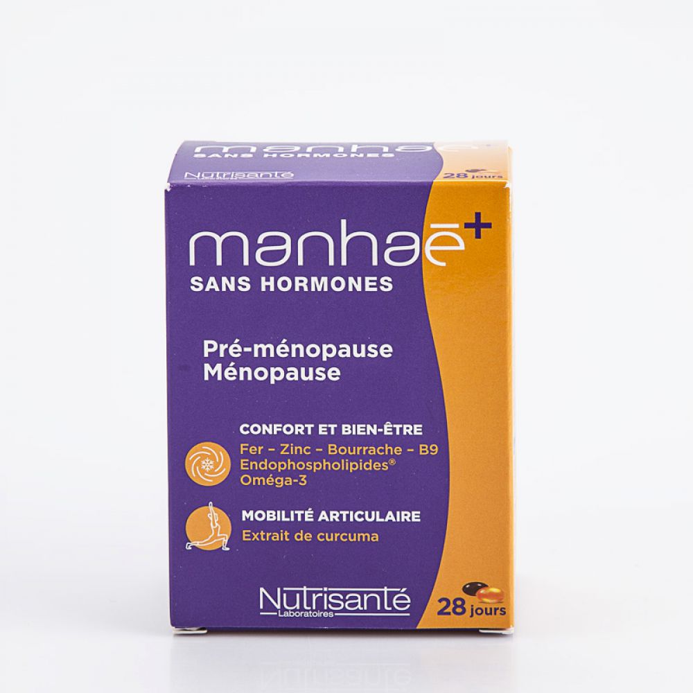 Nutrisanté - Manhaé+ Curcuma ménopause - 28 jours