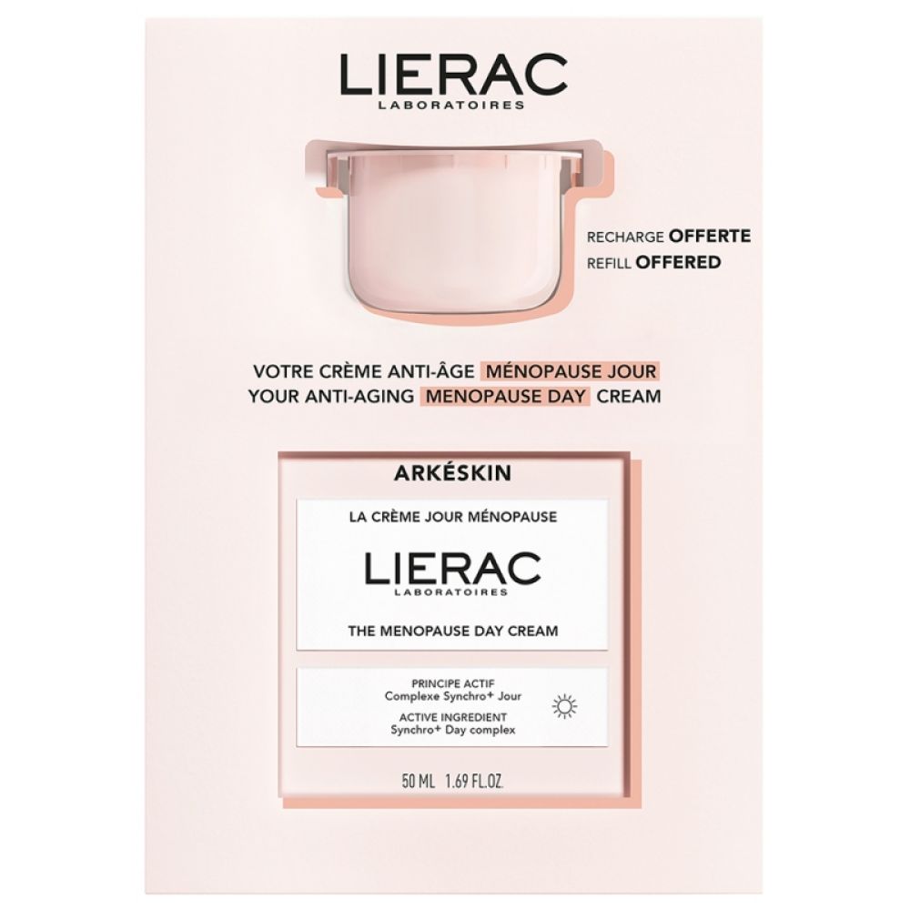Lierac - Arkéskin Crème Jour Ménopause + Crème Jour Ménopause Recharge - 50ml + 50 ml Offerte