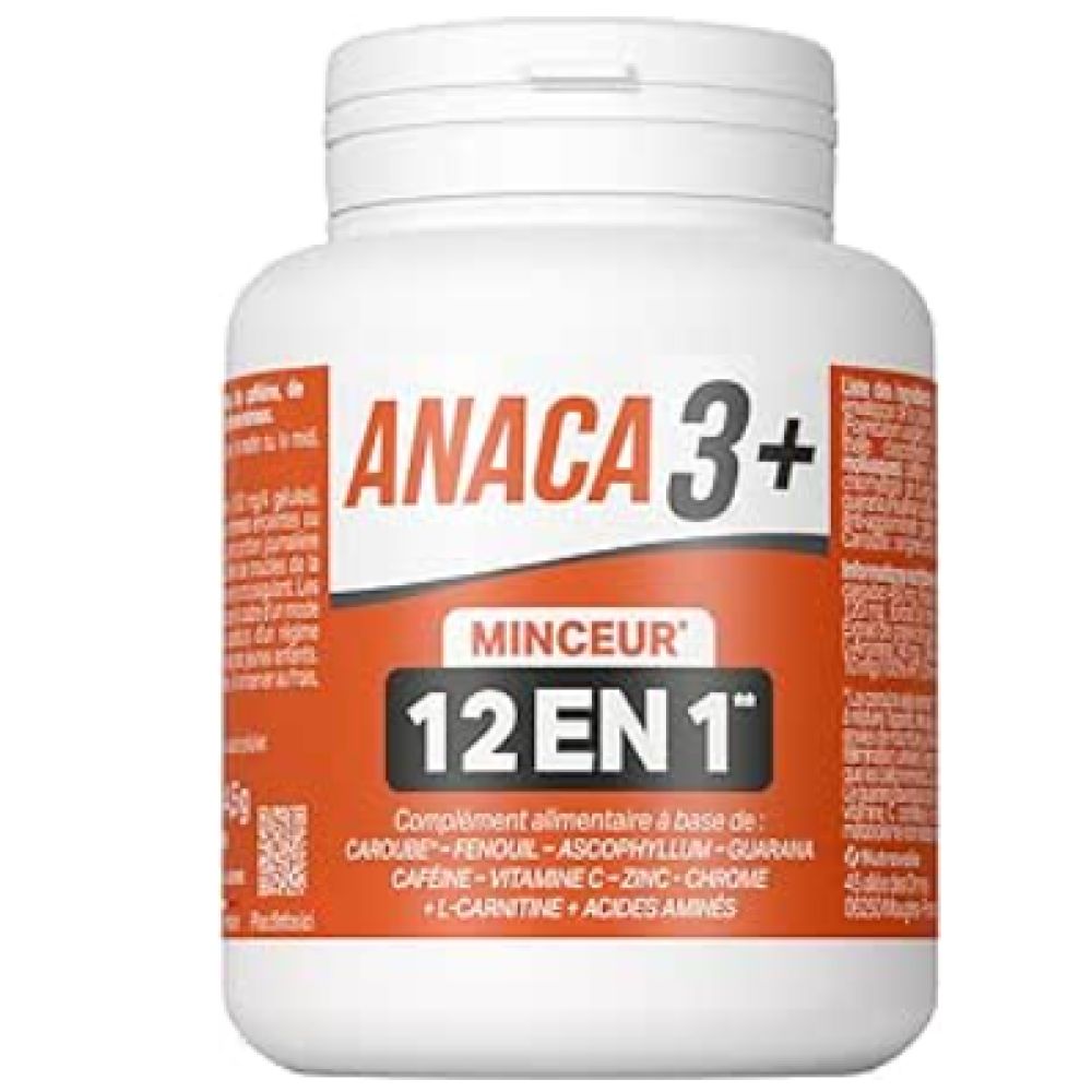 Anaca 3 - Minceur 12 en 1 - 120 gélules