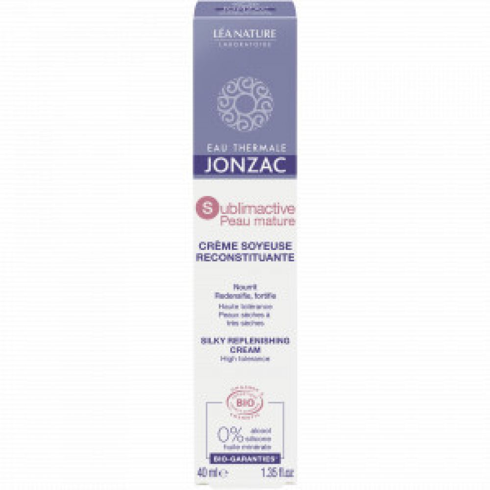 Jonzac Sublimactive - Crème soyeuse reconstituante - 40 ml