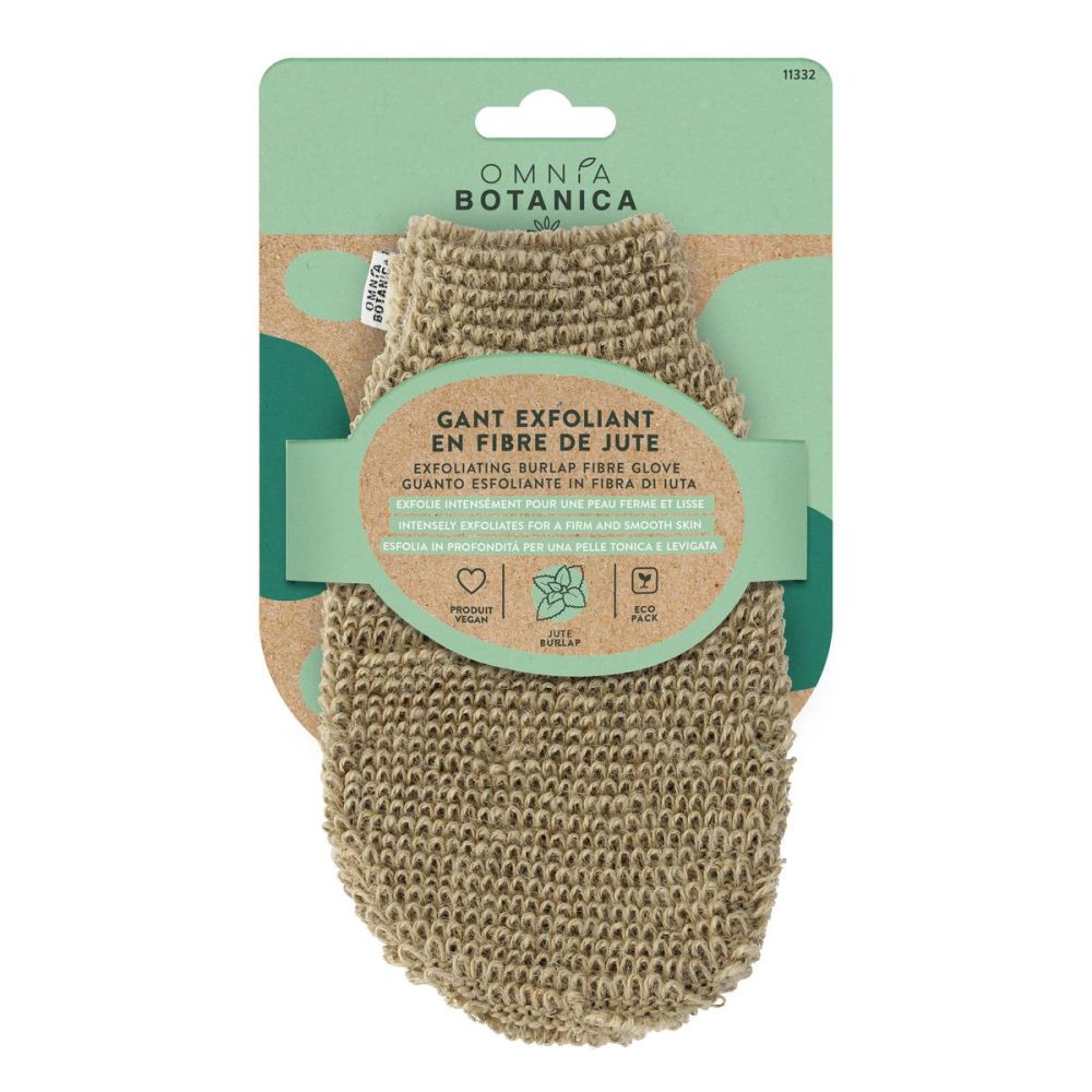 Omnia Botanica - Gant exfoliant fibre de jute - 1 gant