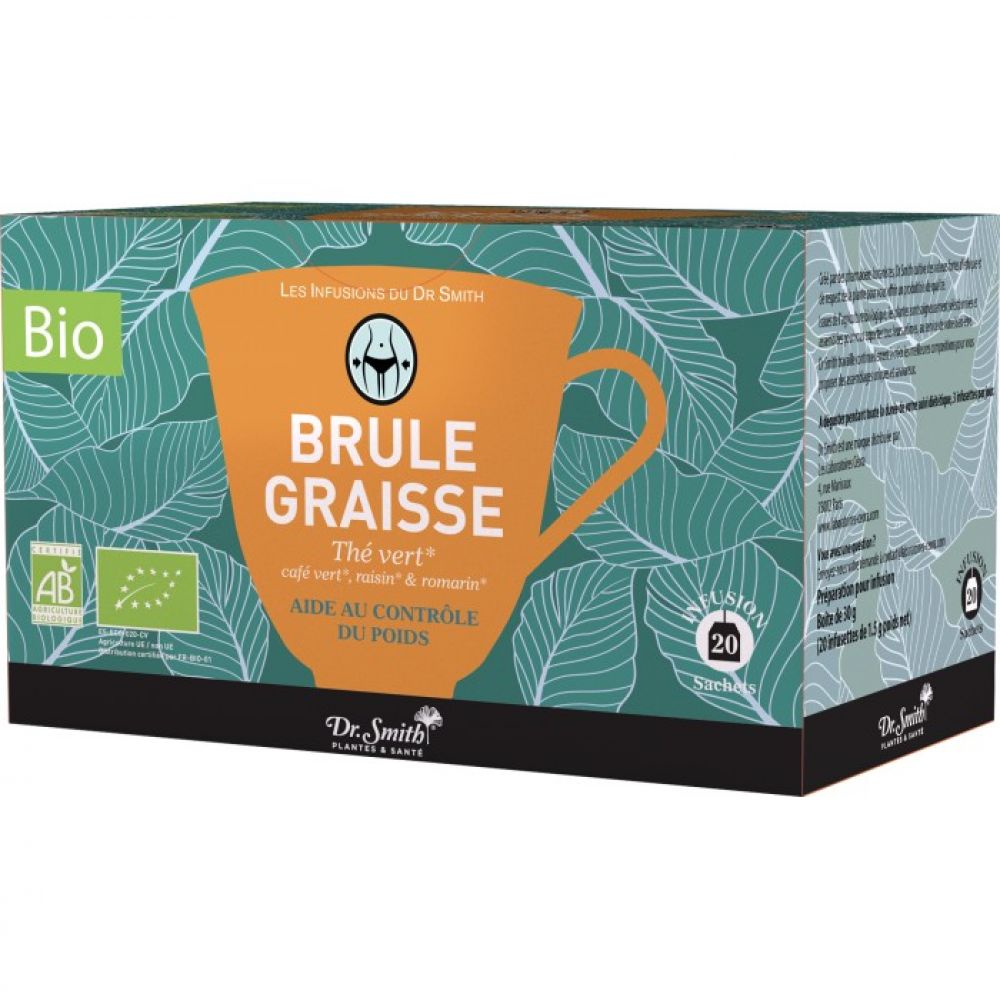 Dr Smith - Infusion Brûle Graisse - 20 sachets