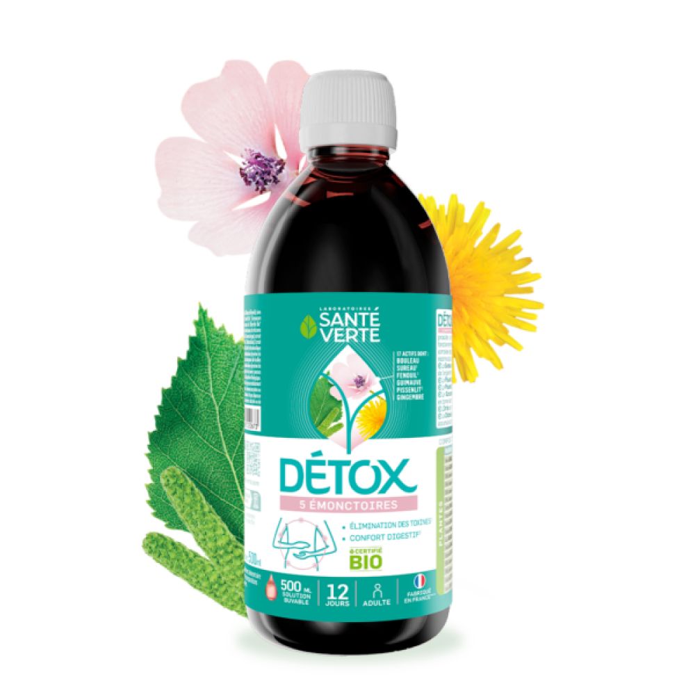 Santé verte - Détox 5 émonctoires - 500ml