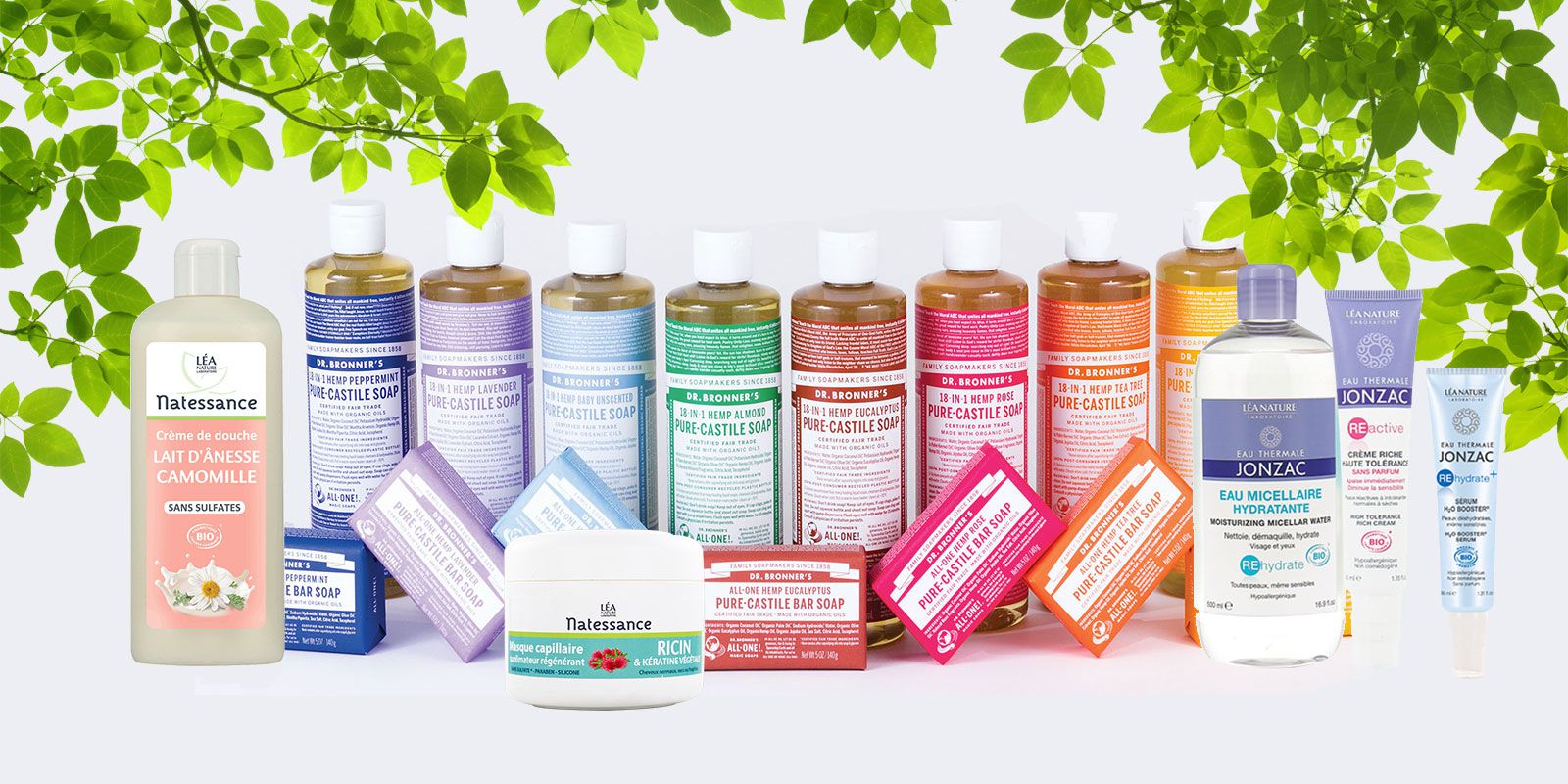 Des nouvelles marques bio et naturelles sont disponibles !