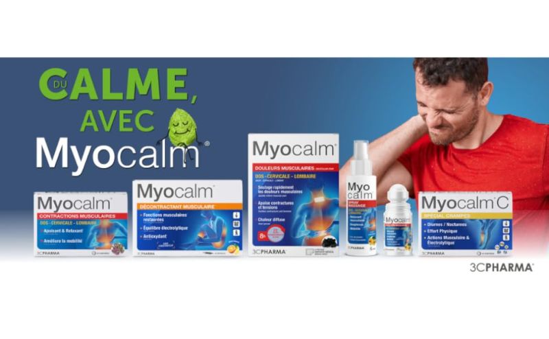 -2€ sur les 3 Chênes Myocalm.