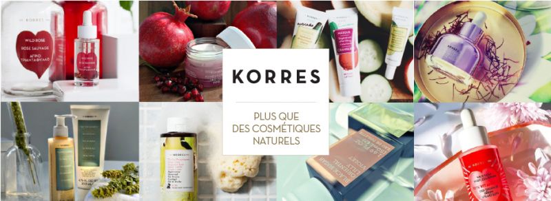 -30% sur Korres.
