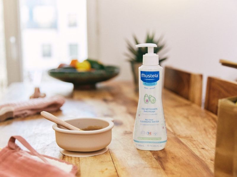 12€90 le lot de 2 eaux nettoyantes Mustela