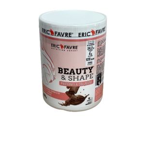 Eric Favre - Beauty Shape protéines et collagène - Saveur Chocolat - 525g