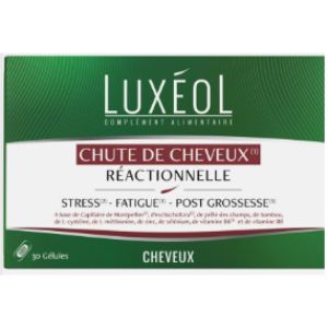 Luxéol - Chute de cheveux réactionnelle - 30 gélules