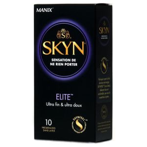 Manix - Préservatifs Skyn Elite ultra fin et ultra doux sans latex - Boite de 10