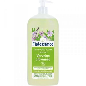 Natessance - Shampooing douche tonifiant verveine citronnée - 1 L