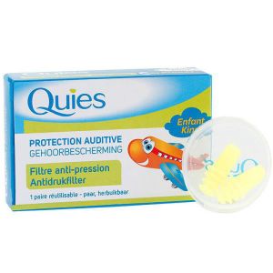 Quies - Protection auditive avion enfant - 1 paire