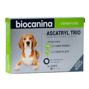 Biocanina -  Ascatryl Trio Chien - 4 comprimés
