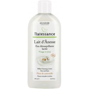 Natessance - Eau démaquillante lactée Lait d'ânesse bio - 250ml