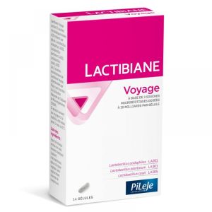 Pileje - Lactibiane Voyage - 14 gélules