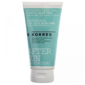 Korres solaire - Lait corps après-soleil aloe vera - 150 ml