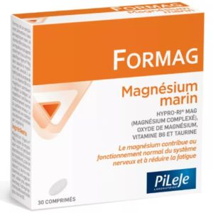Pileje - Formag Magnésium Marin - 30 comprimés