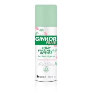 Ginkor spray fraîcheur intense - 125 mL