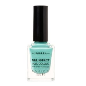 Korres - Vernis à ongles Gel Effect Aquatic Turquoise 98 - 11ml