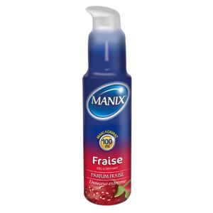 Manix - Gel lubrifiant fraise pulpeuse douceur extrême - 100ml