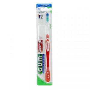 GUM - Brosse à dents Super Tip - Brosse médium