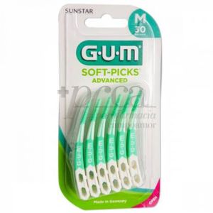 GUM SOFT-PICKS Advanced - 30 Soft-Picks - M
