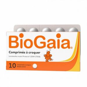 Biogaia - Comprimés à croquer arôme citron