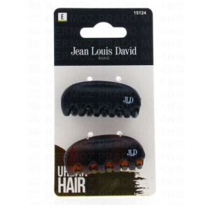Jean Louis David - Pinces à cheveux moyennes - 2 pinces