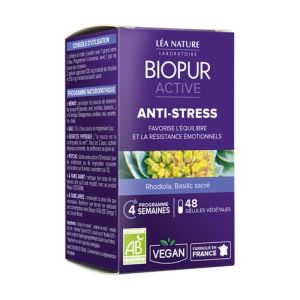 Biopur Active - Anti-stress - 48 gélules végétales