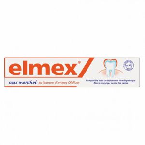 Elmex - Dentifrice Anti-Caries Sans Menthol - 75ml