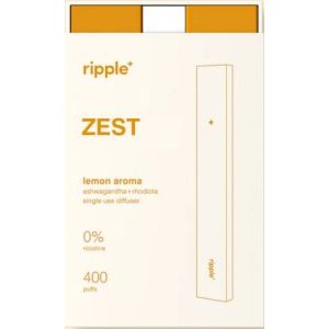 Ripple+ - Inhalateur d'aromathérapie Zest arôme citron - 400puffs