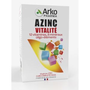 Arkopharma - Azinc vitalité - 60 gélules