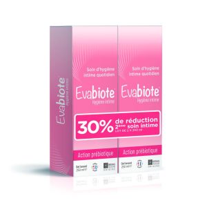 Besins - Evabiote hygiène intime gel lavant - 2x250ml