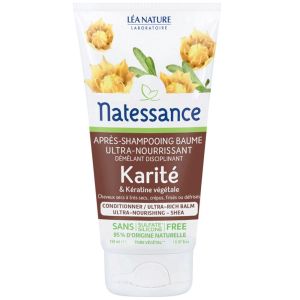 Natessance - Après-Shampooing baume ultra-riche Karité - 250ml
