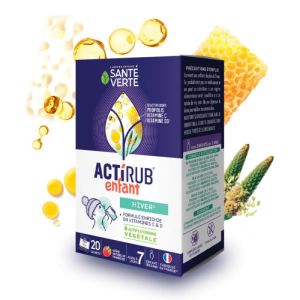 Sante verte - Actirub enfant - 20 sachets
