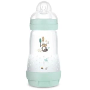 Mam - Biberon anti-coliques easy start - 260ml - raton laveur - 2mois+