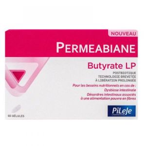 Pileje - Perméabiane Butyrate LP - 60 gélules