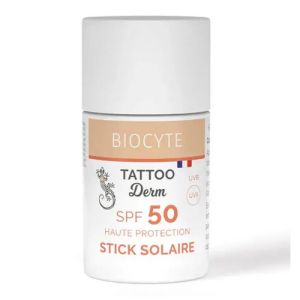 Biocyte - Tattoo derm Stock solaire SPF50 - 18g
