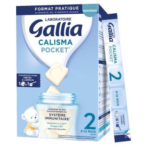 Gallia - Calisma Pocket 2ème âge - 21 sachets
