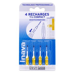 Inava - Recharges trio compact iso2 1mm - 4 recharges