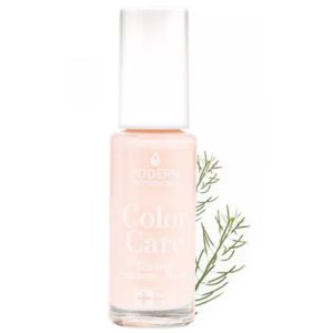 Poderm - Color Care vernis soin à ongles Tea Tree rose poudré - 8ml